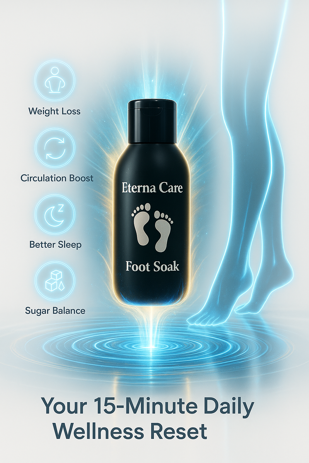Eterna Care Herbal Foot Soak – Stress Relief, Fat Burn & Deep Sleep Formula