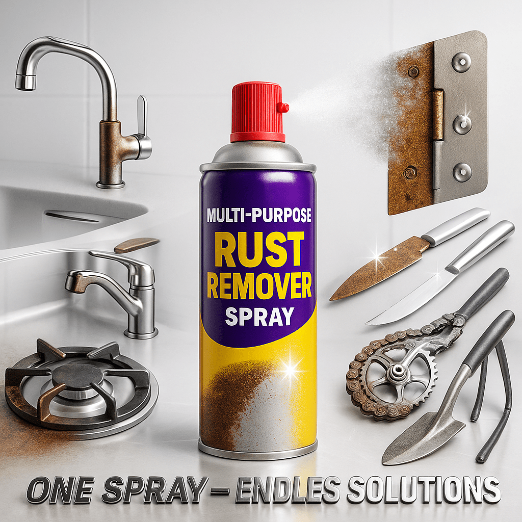 Premium Multi-Purpose Rust Remover | Anti-Corrosion & Metal Protection Spray - Limited Time BOGO Offer!