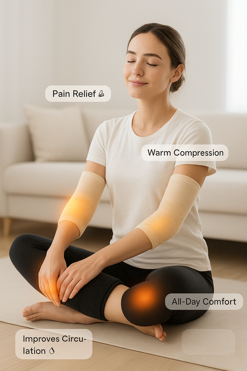 2x Knee Wamers + Free 2x Elbow Warmer Limited Time Offer Sale Live Now!